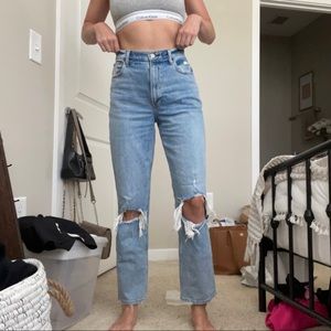 Abercrombie & Fitch The 90’s Straight Ultra High Rise Jeans (Curve Love)